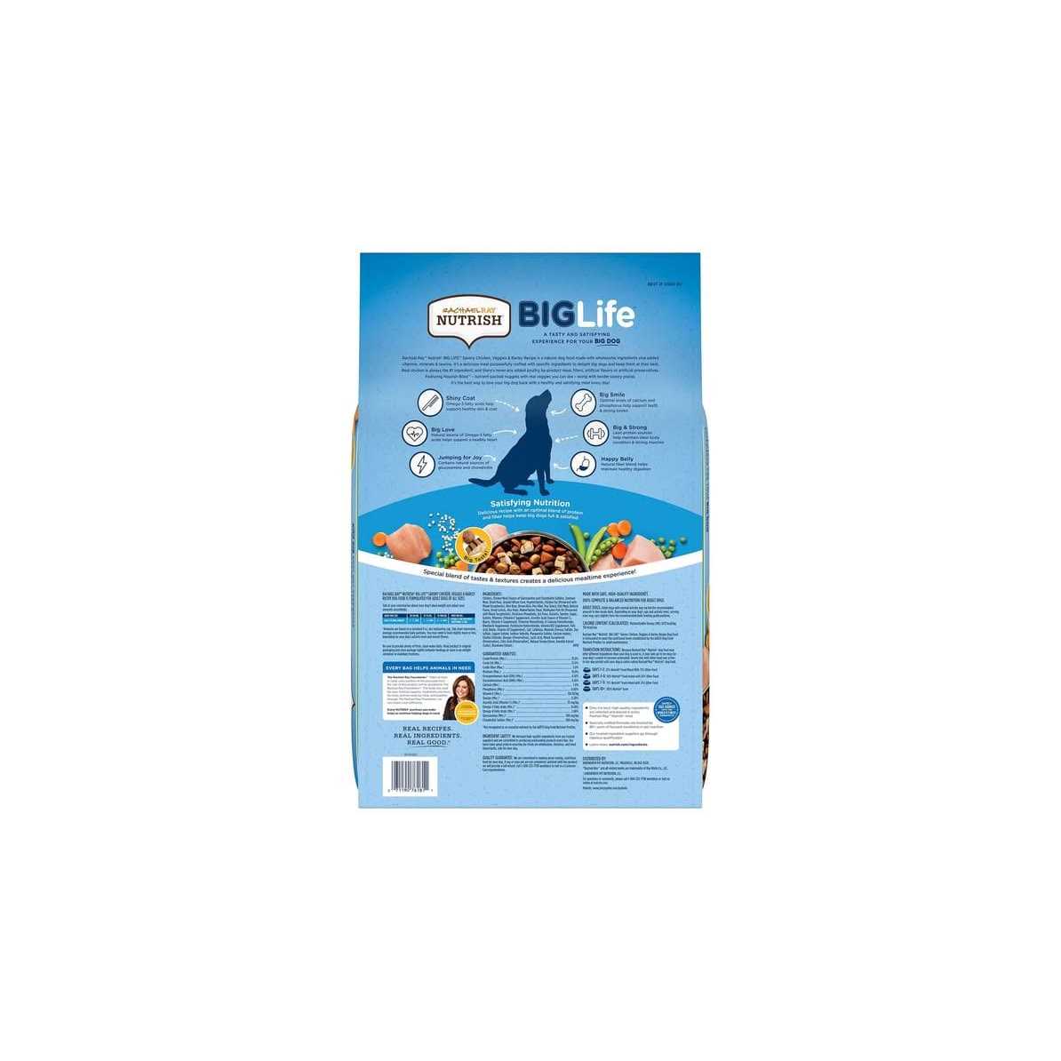 Rachael Ray Nutrish Big Life Dry Dog Food - Image 4