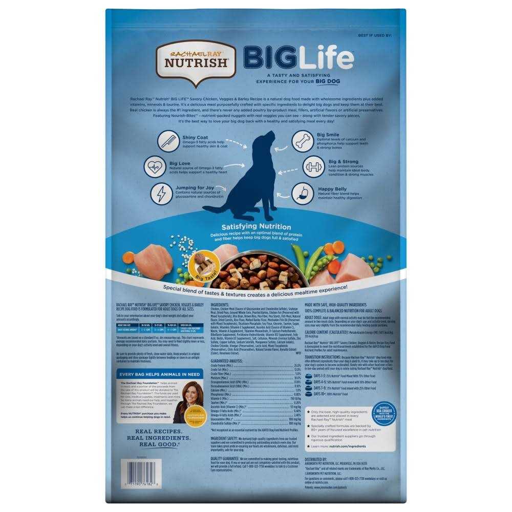 Rachael Ray Nutrish Big Life Dry Dog Food - Image 3