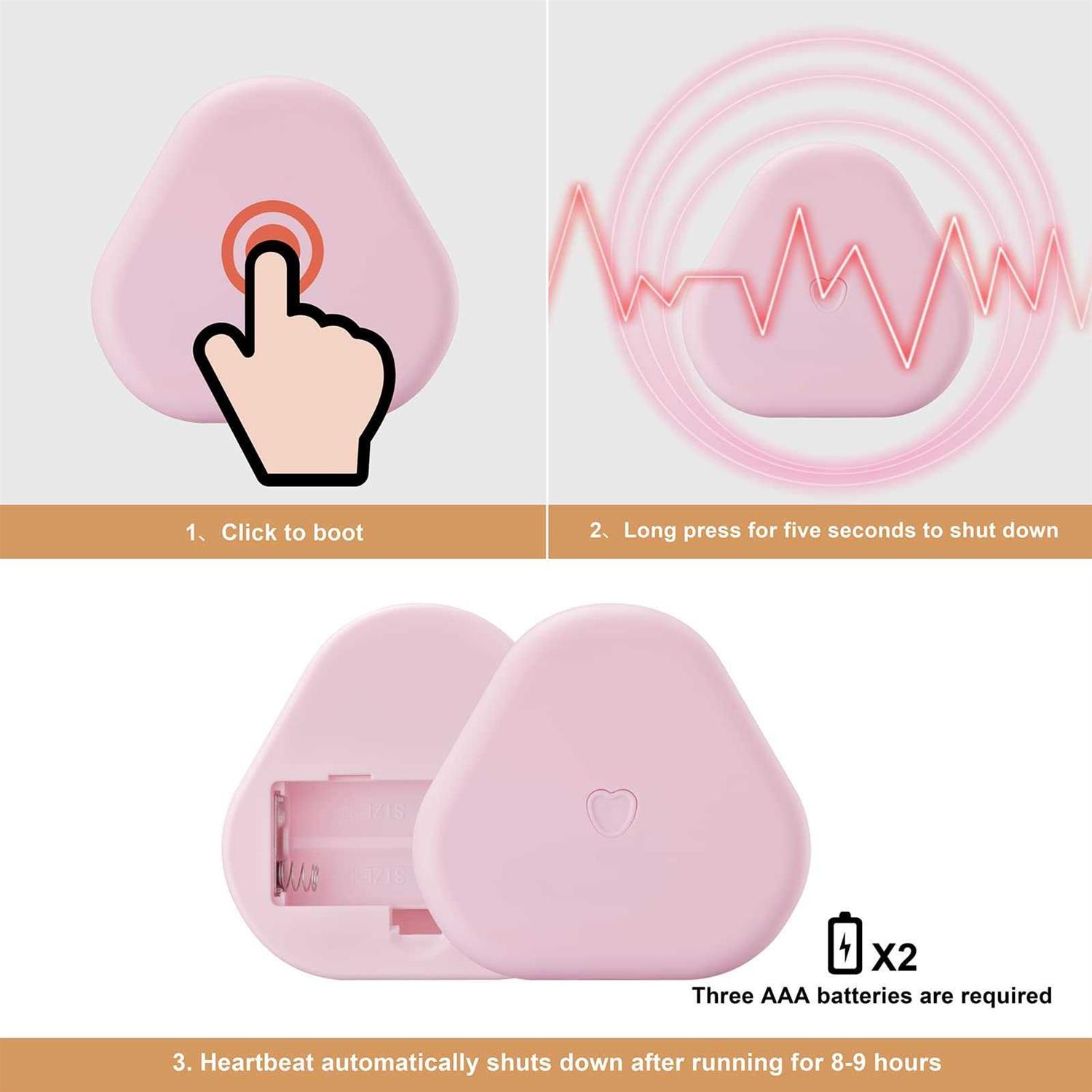 Moropaky Heartbeat Toy for Puppy Doy Plush Toys for Anxiety Relief Behavioral Training Aid Toy for Dog calming Sleeping Soother - Image 5