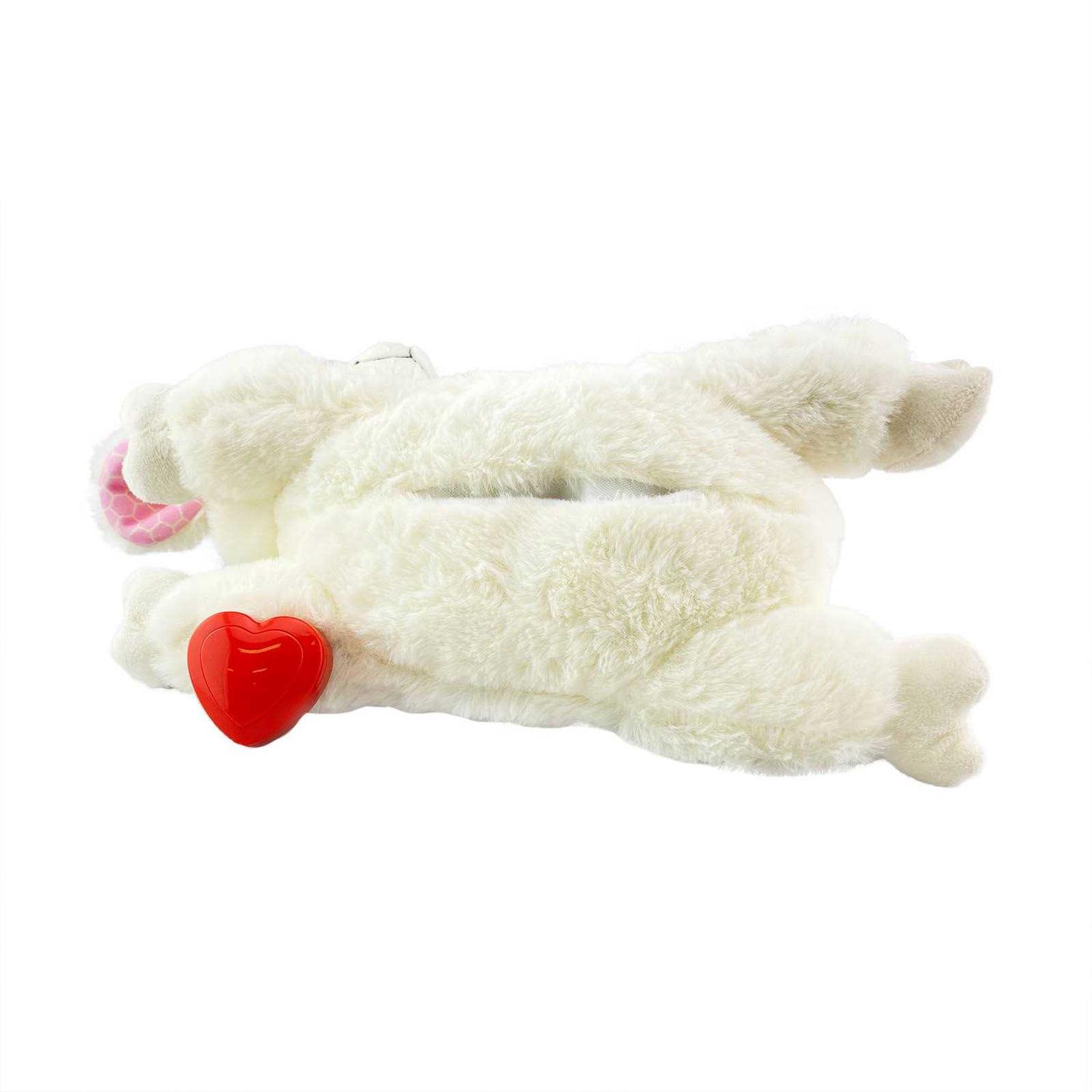 All For Paws Little Buddy Heart Beat Sheep Toy - Image 3