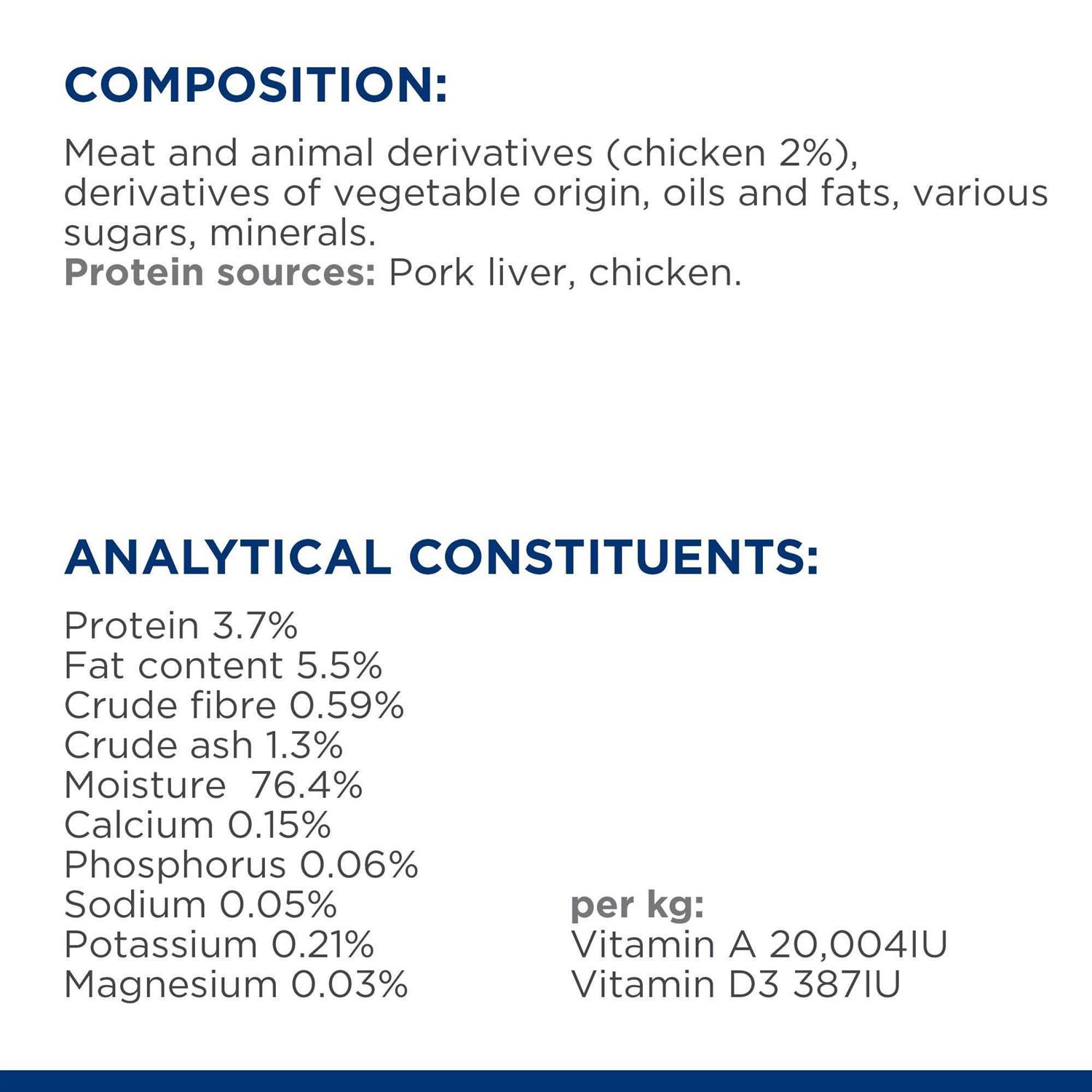 Hill's Prescription Diet k/d Kidney Care with Chicken Canned Dog Food - Image 3