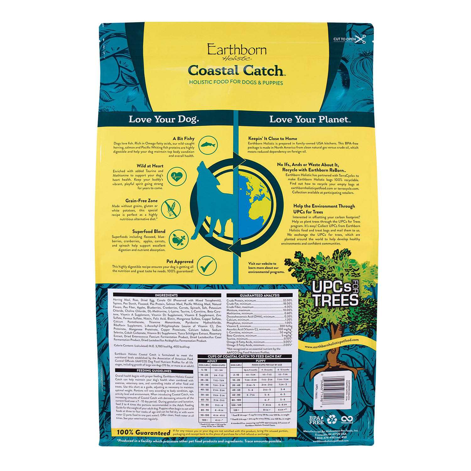 Earthborn Holistic Coastal Catch Grain Free Dog Food - Image 3
