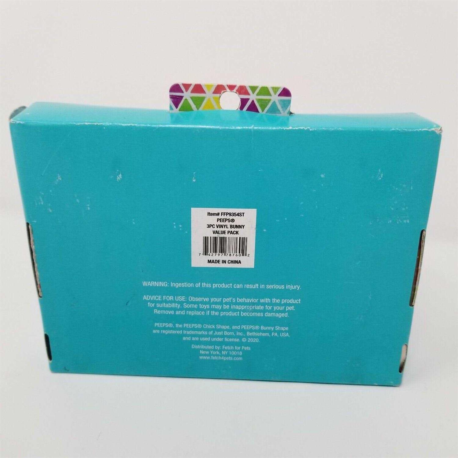 Peeps Dog Toy Vinyl Bunny - Image 3