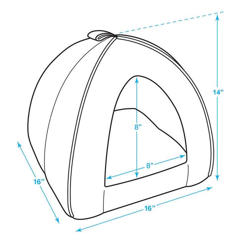 Pet Tent Soft Bed for Dog and Cat by Best Pet Supplies - Image 4