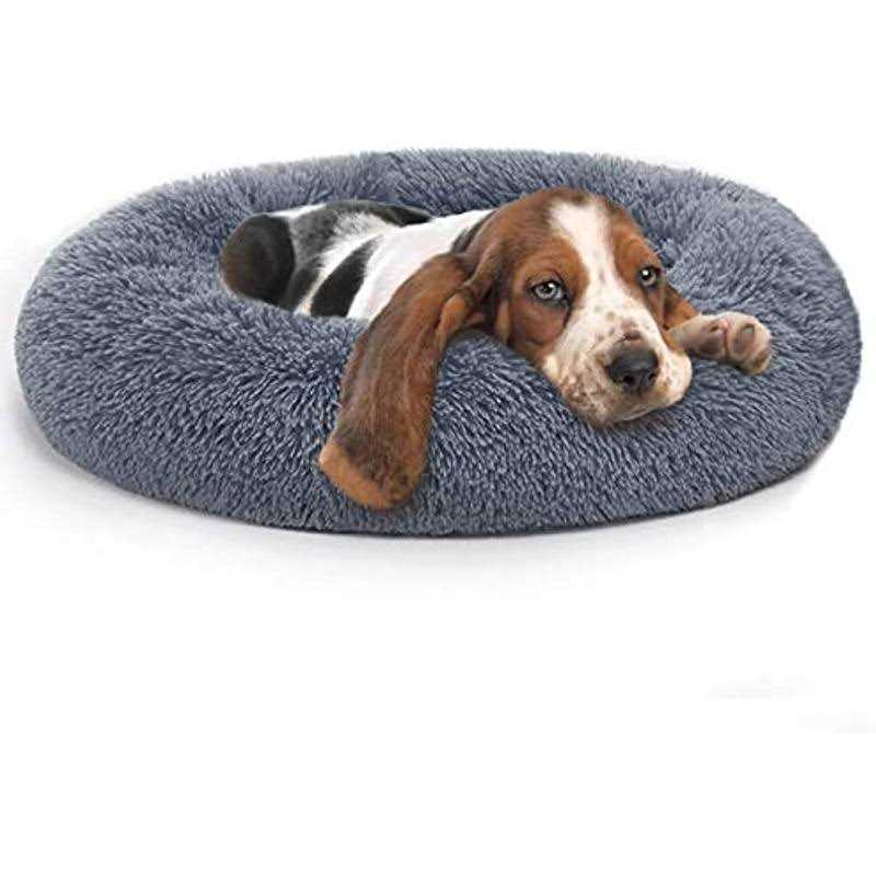 MIXJOY Orthopedic Dog Bed Comfortable Donut Cuddler Round Dog Bed Ultra Soft Washable Dog and Cat Cushion Bed - Image 3