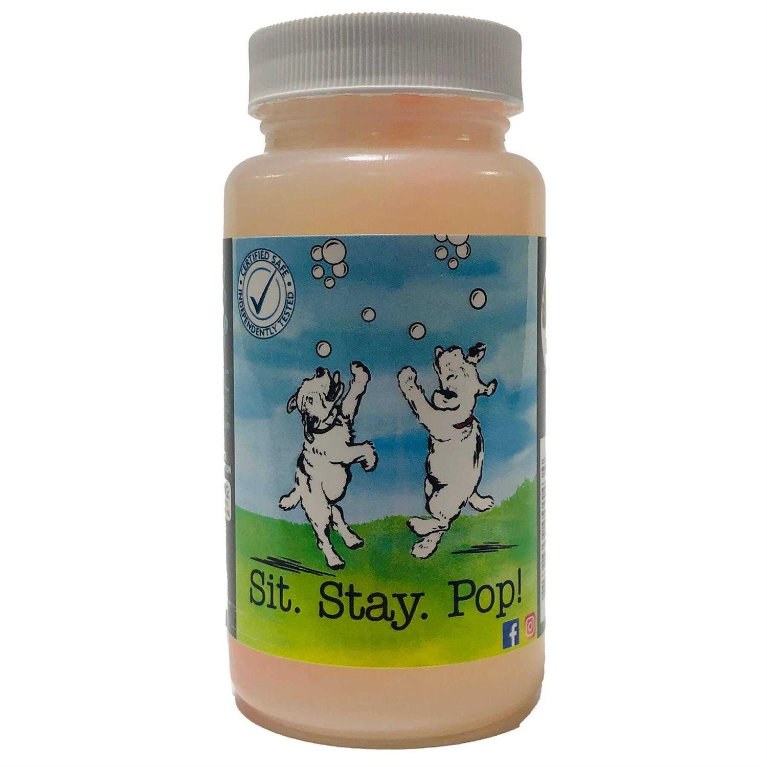 Puppy Love Bubbles Peanut Butter & Bacon Scented Bubbles 4oz. Bottle-2 Pack Combo for Dogs - Image 5