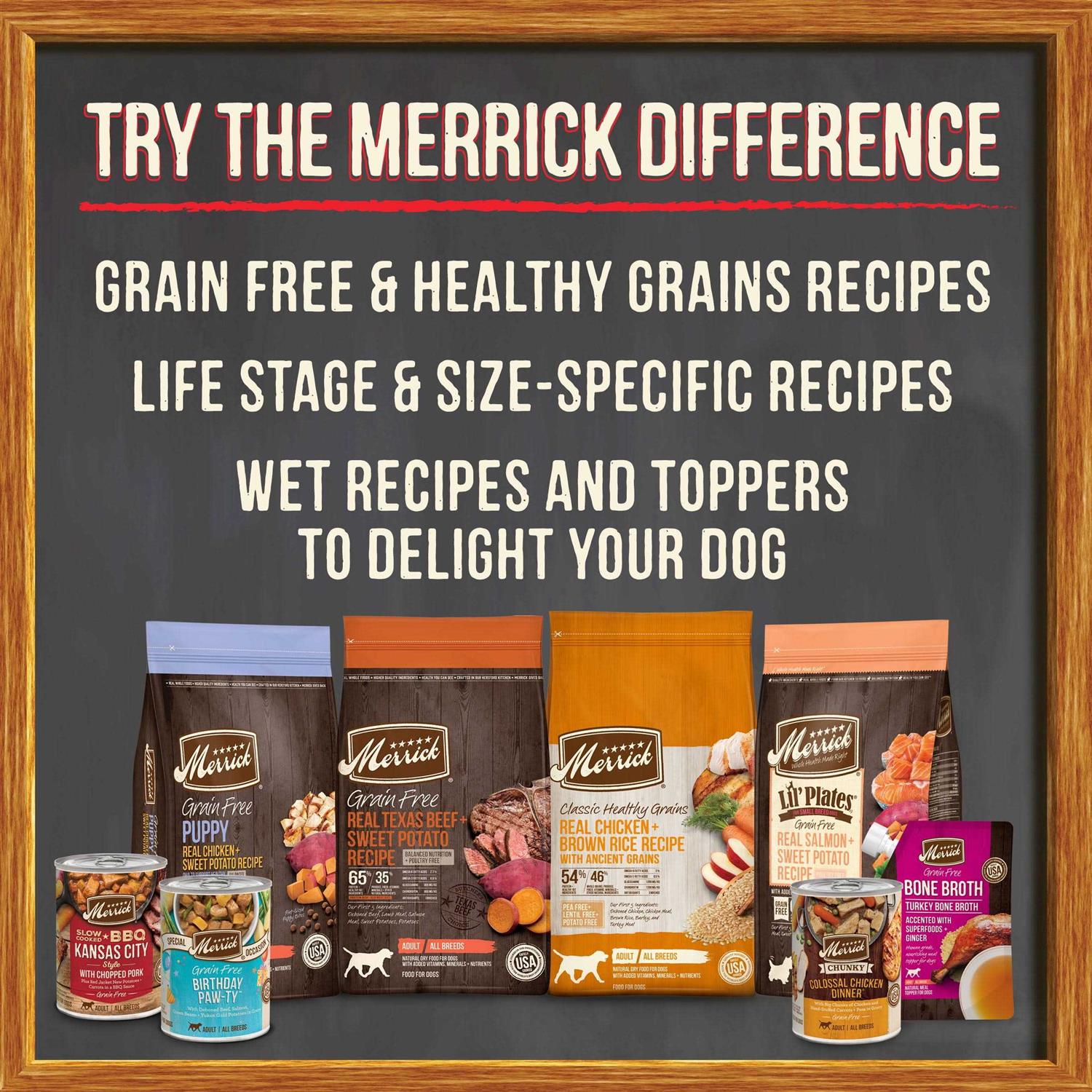 Merrick Chicken Bone Broth Grain-Free Dog Food Topper - Image 5