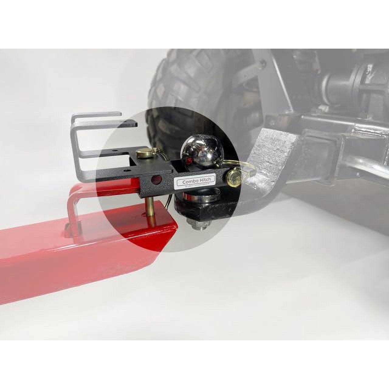 Garbage Commander Combo Hitch, Haul Pin Hitch, Handled Lawn and Garden Equipment, or Wheeled Garbage Cans - Image 4