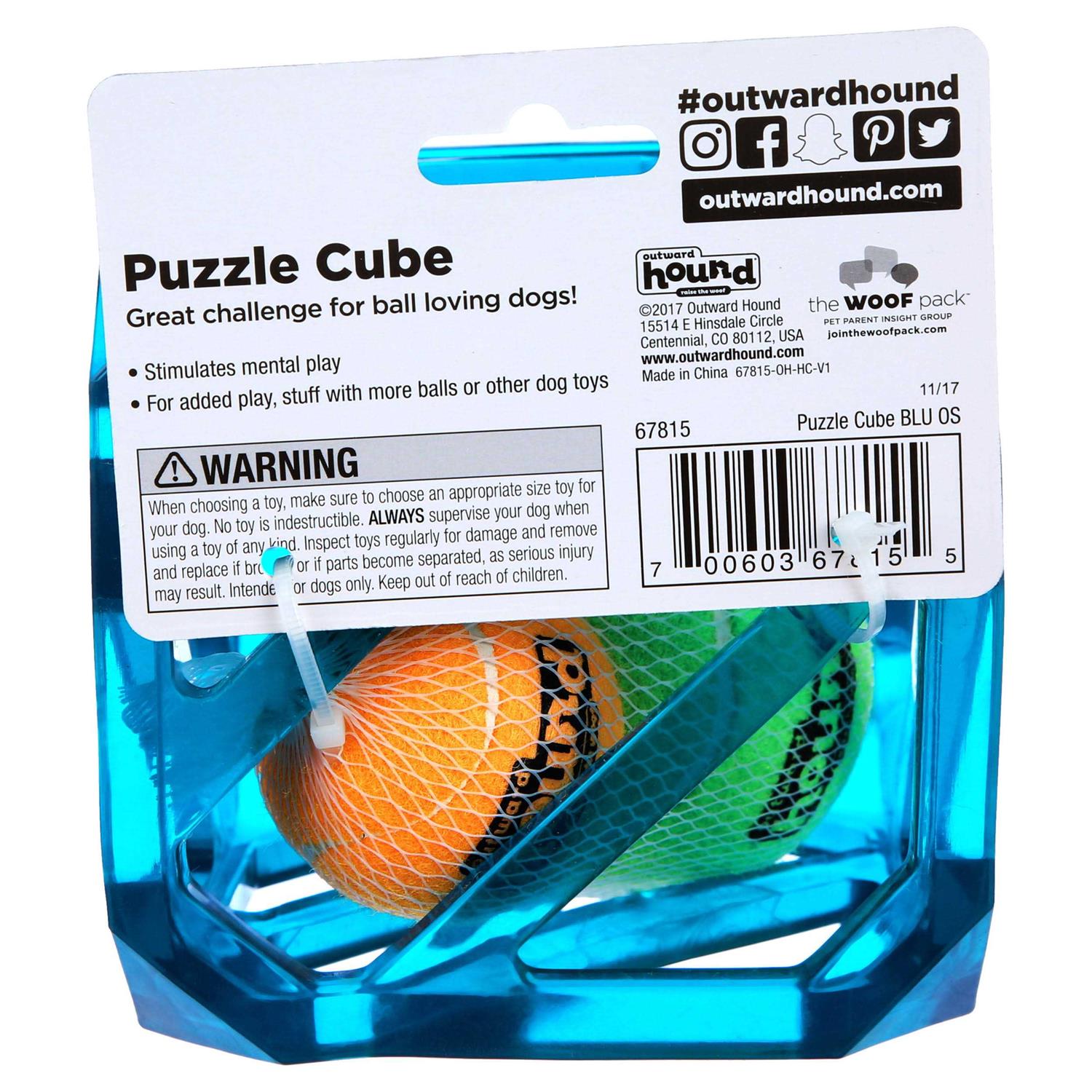 Outward Hound Puzzle Cube Interactive Dog Toy - Image 4