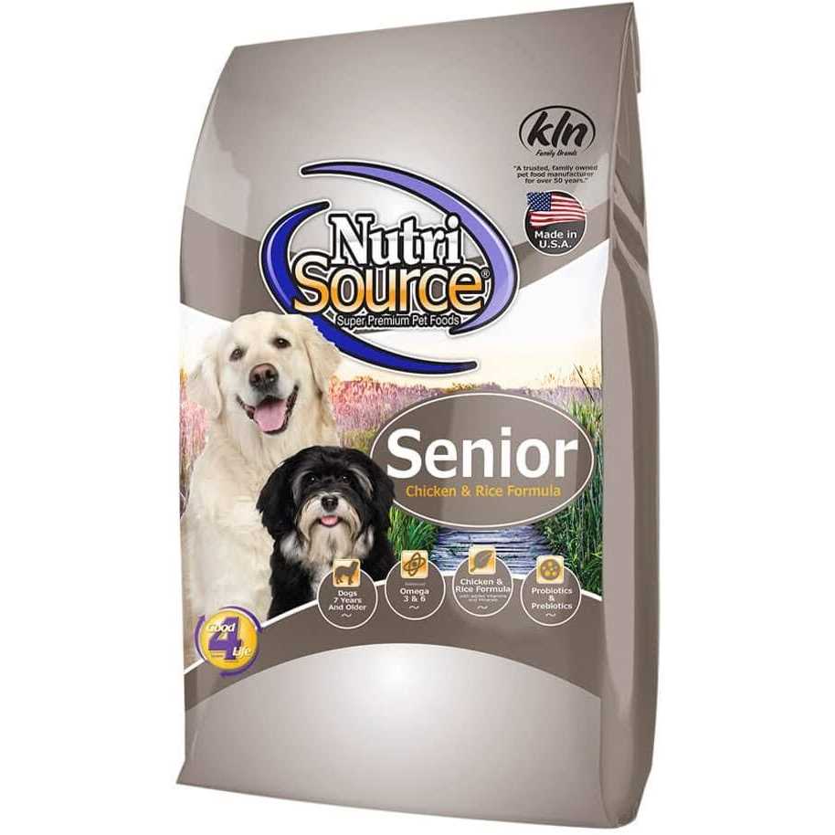 NutriSource Senior Chicken Rice Dry Dog Food - Image 4