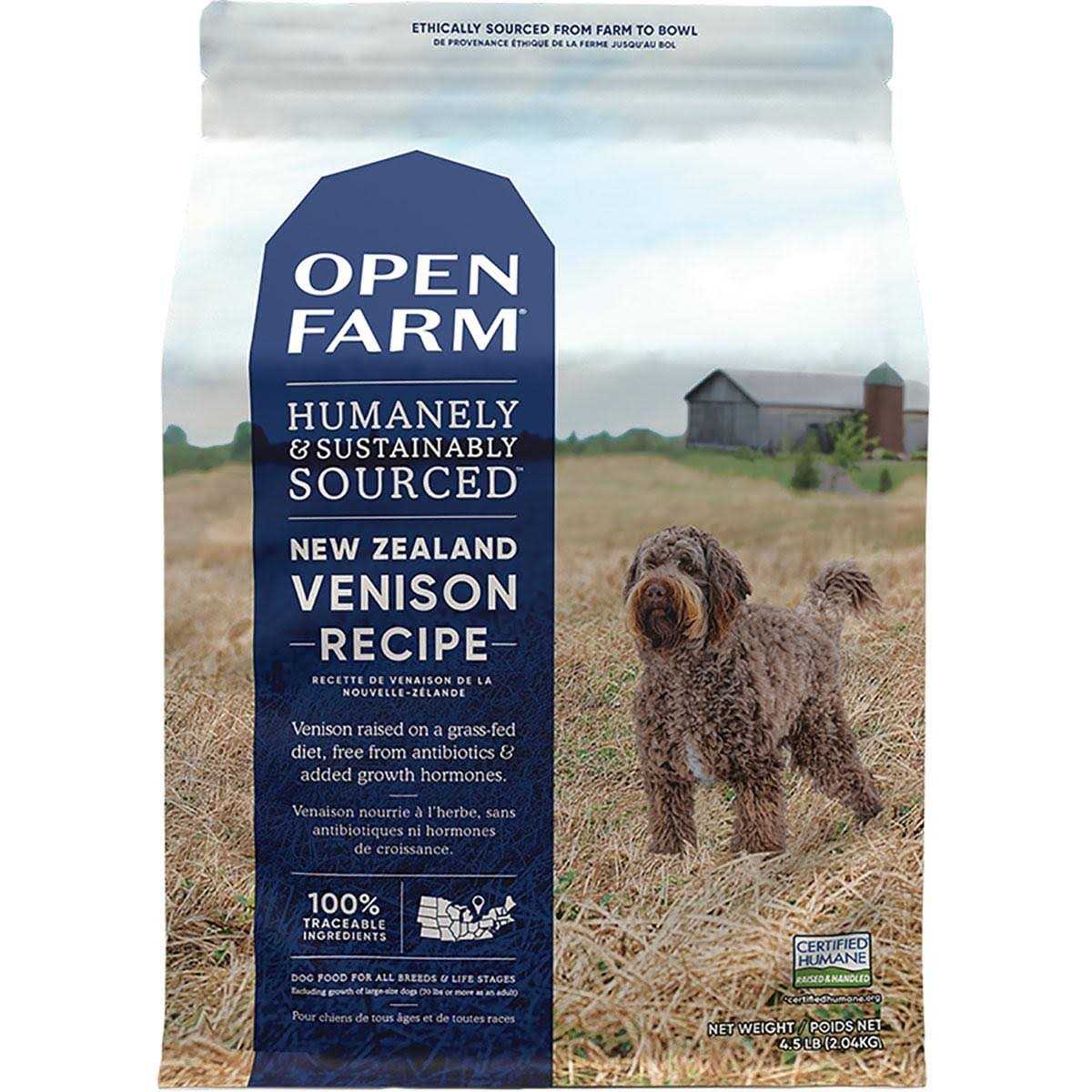 Open Farm New Zealand Venison Grain Free Dry Dog Food - Image 3