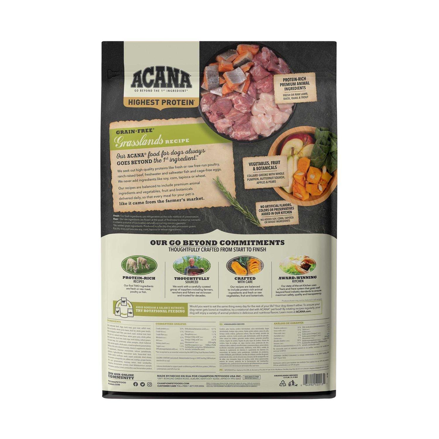 Acana Regionals Grasslands Dry Dog Food - Image 4