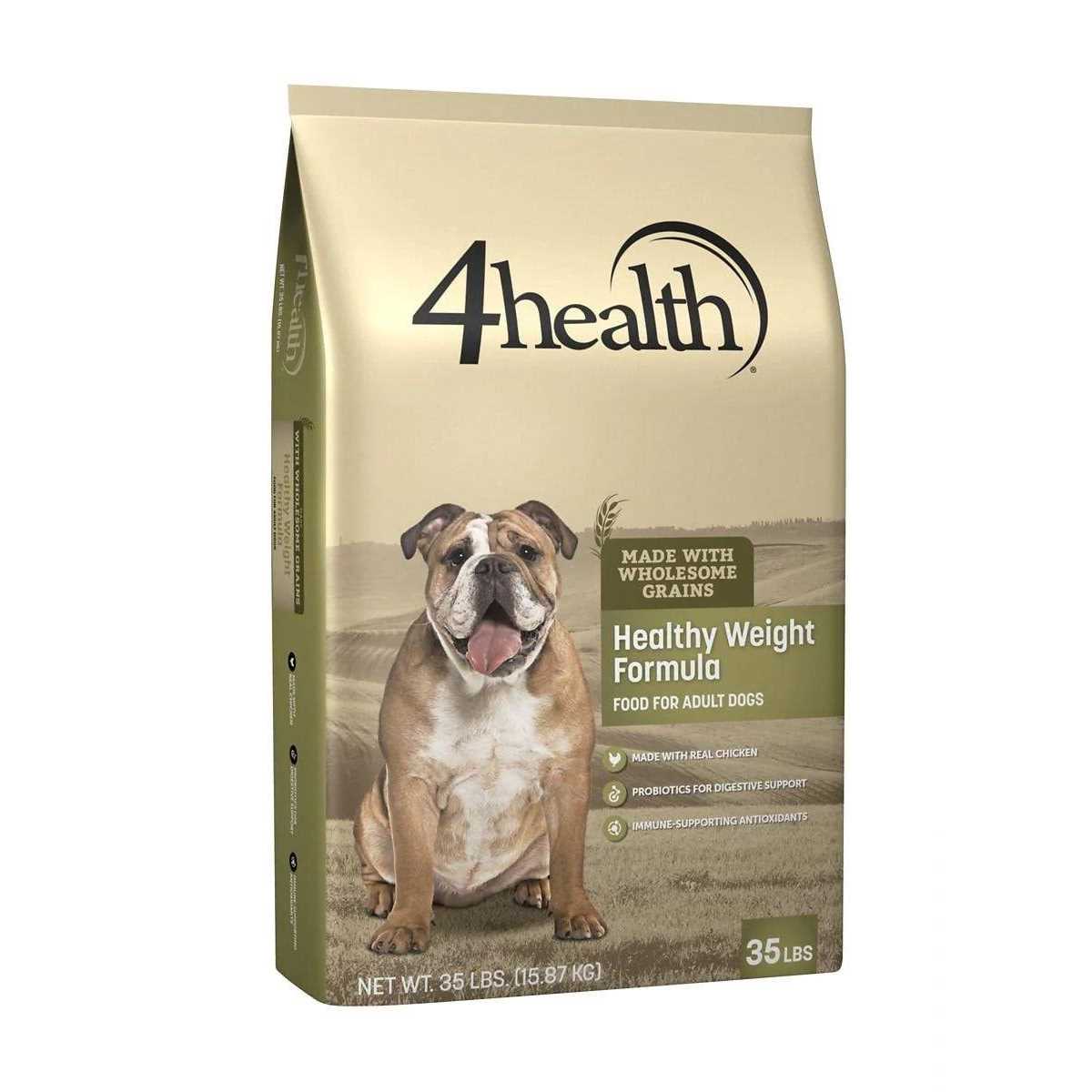 4health with Wholesome Grains Adult Healthy Weight Chicken Formula Dry Dog Food 1024381 - Image 4