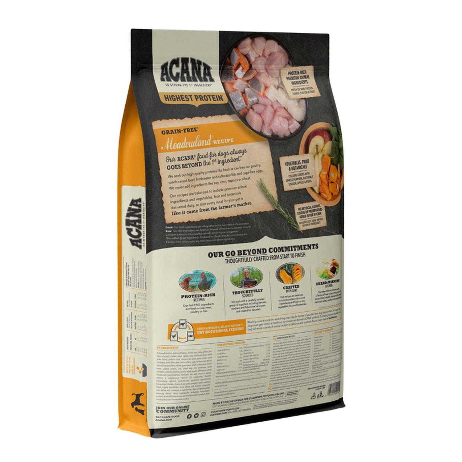Acana Regionals Meadowland Dry Dog Food - Image 4