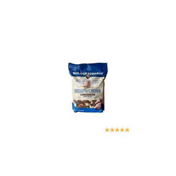 Golden Rewards Peanut Butter Flavor Biscuit Wrapped with Chicken Premium Dog Treats - Image 4