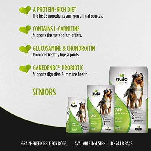 Nulo Freestyle Grain-Free Senior Trout & Sweet Potato Dry Dog Food - Image 4