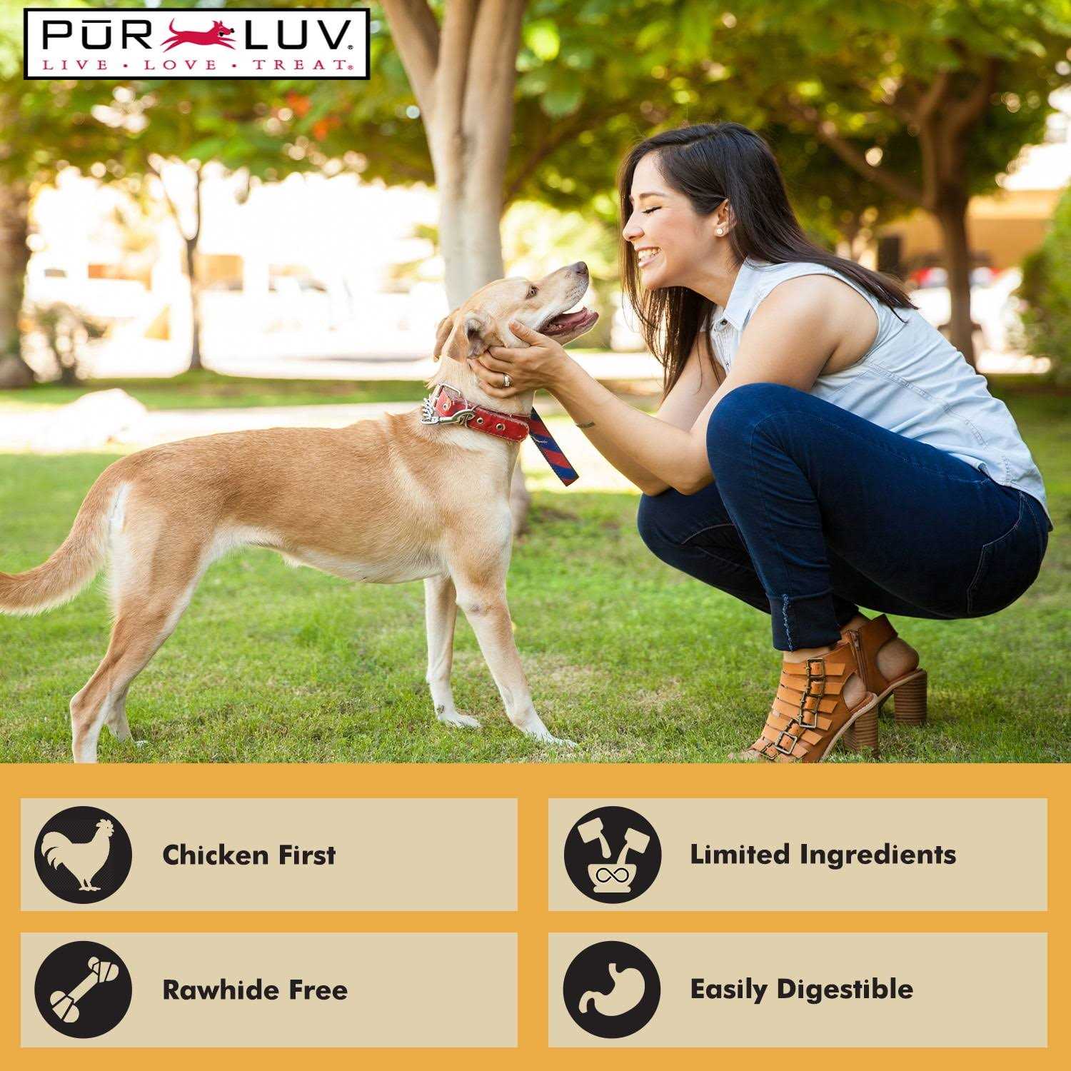 Pur Luv K9 Chicken and Sweet Potato Jerky Wrap Dog Treat - Image 5