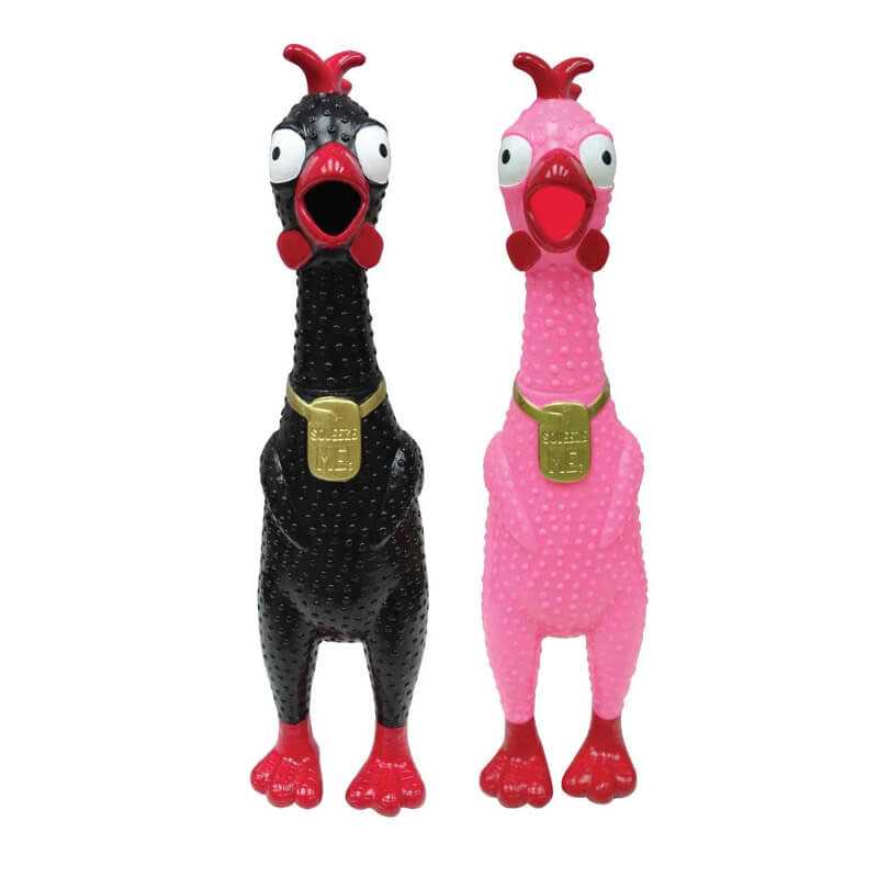 Animolds A Giant screaming Chicken the Hug Me squeaky Chicken Toy - Image 4