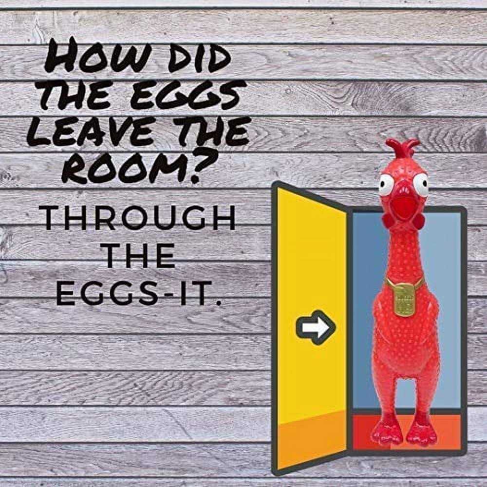 Animolds A Giant screaming Chicken the Hug Me squeaky Chicken Toy - Image 5