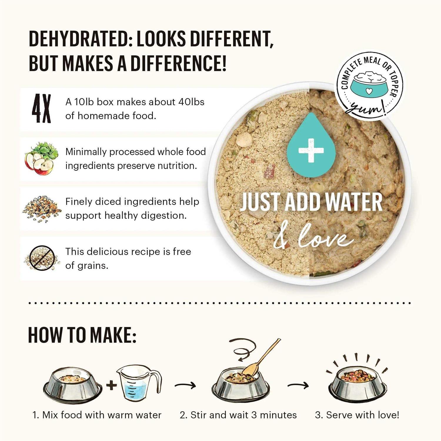 The Honest Kitchen Whole Grain Fish & Oat Dehydrated Dog Food - Image 4