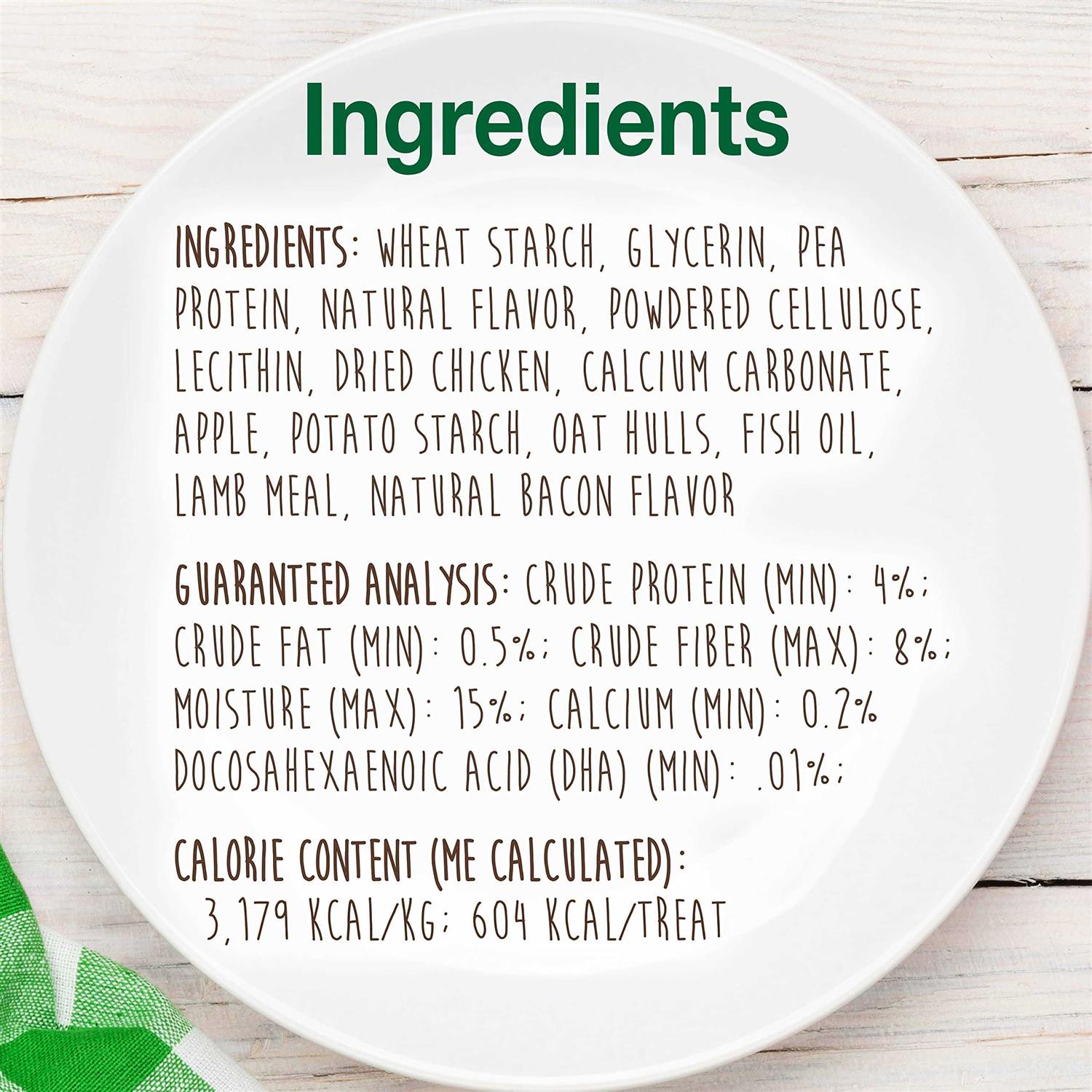 Nylabone Healthy Edibles Puppy Natural Long Lasting Dog Chew Treats Lamb Apple - Image 3