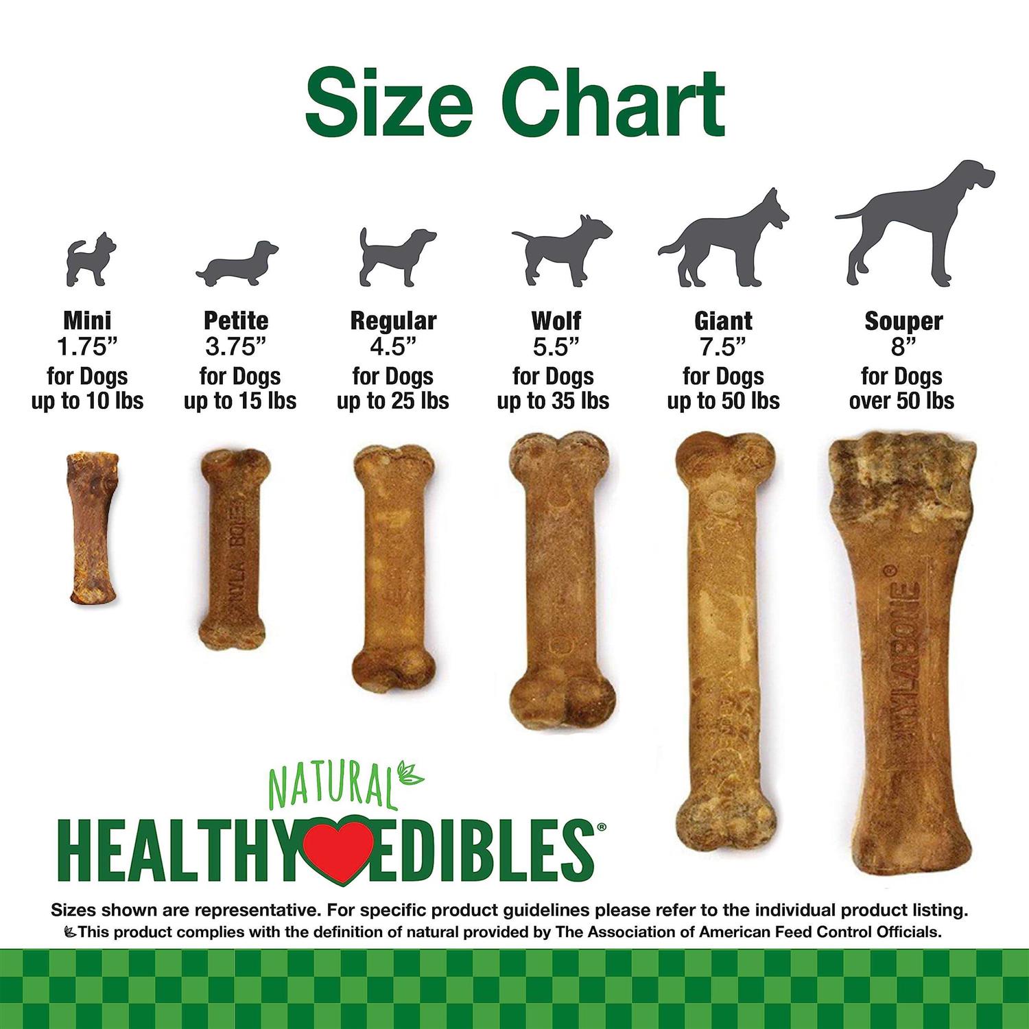 Nylabone Healthy Edibles Puppy Natural Long Lasting Dog Chew Treats Lamb Apple - Image 4