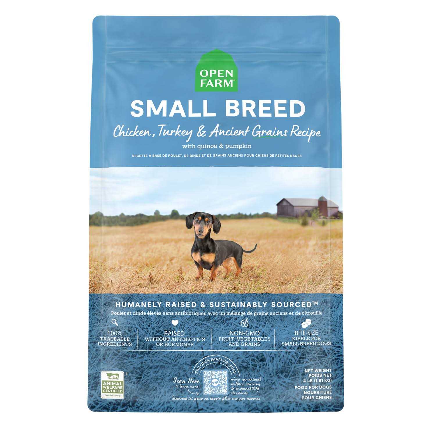 Open Farm New Zealand Venison Ancient Grains Dry Dog Food - Image 3