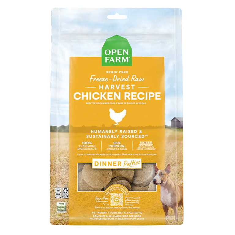 Open Farm Freeze Dried Raw Patties Dog Food - Image 3