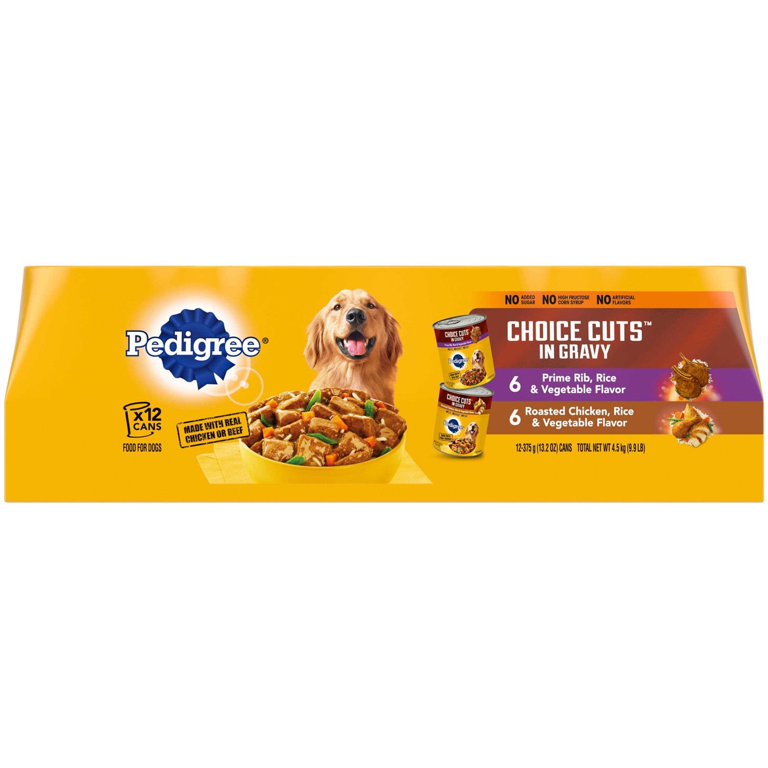 Pedigree Choice Cuts Gravy Wet Dog Food Variety Pack
