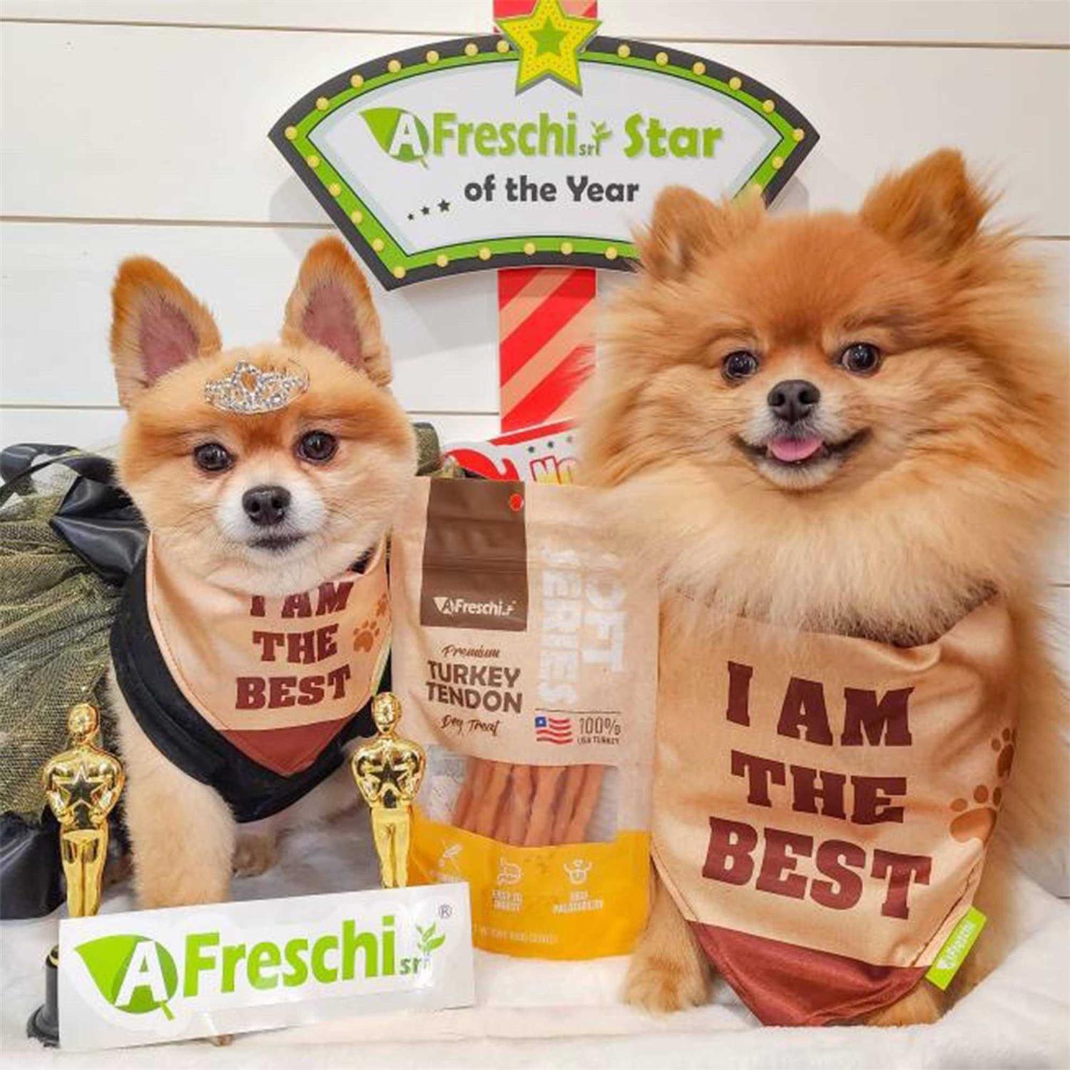 A Freschi srl Afreschi Turkey Tendon for Dogs Dog Treats Series All Natural Human Grade Dog Treat - Image 5