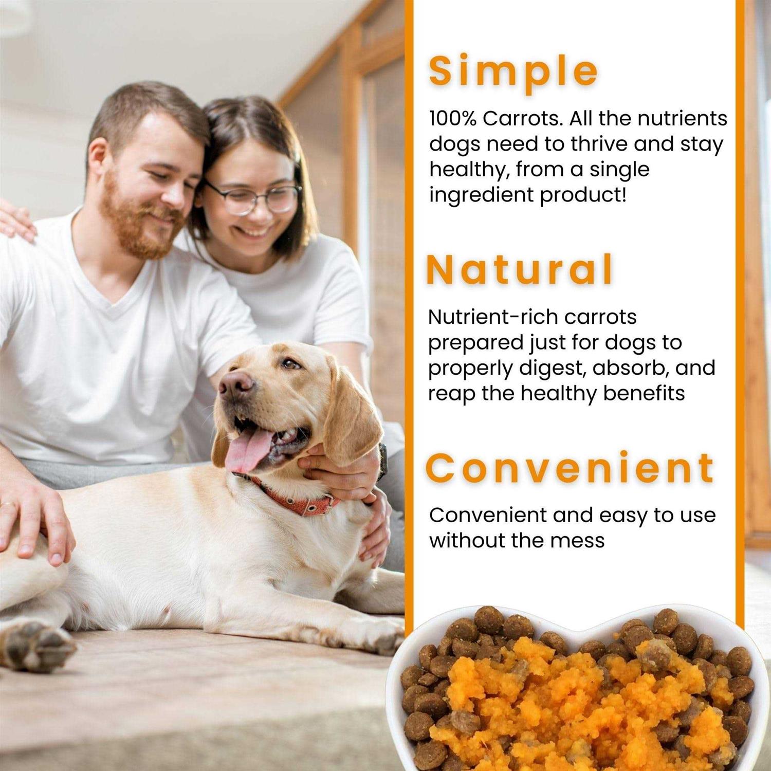 Olewo Original Carrots for Dogs Fiber for Dogs Keep Poop Firm - Image 4