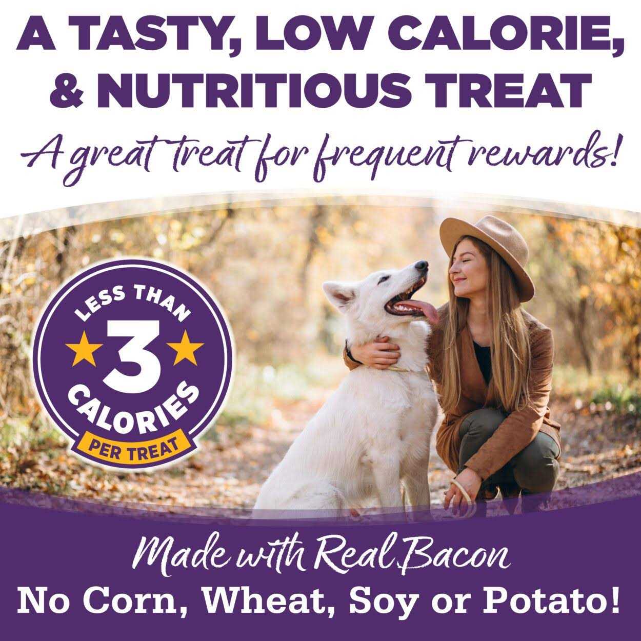 NutriSource SuperStars Bacon Dog Training Treats - Image 5