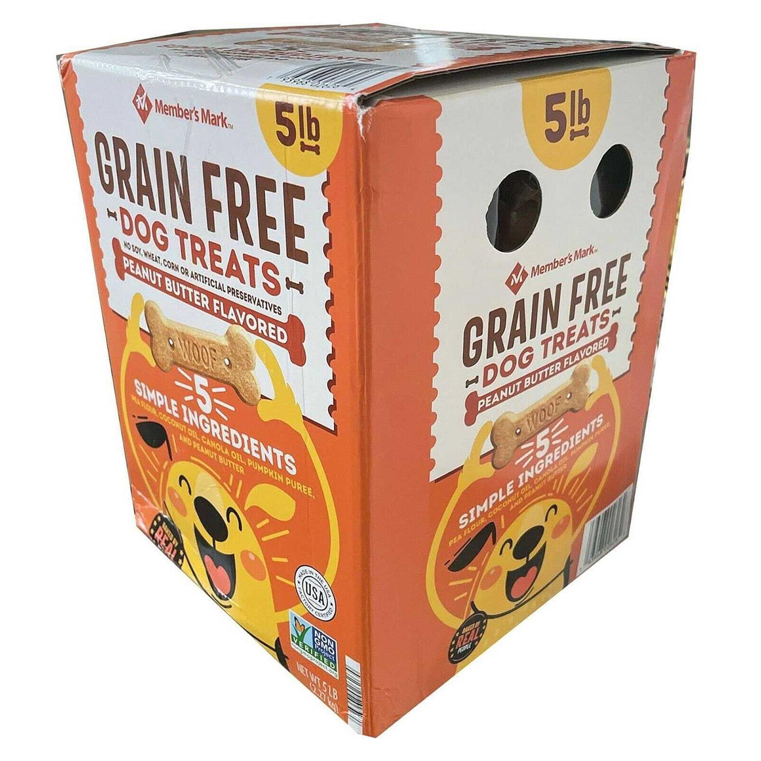 Member's Mark Grain-Free Dog Treat Biscuits - Image 4