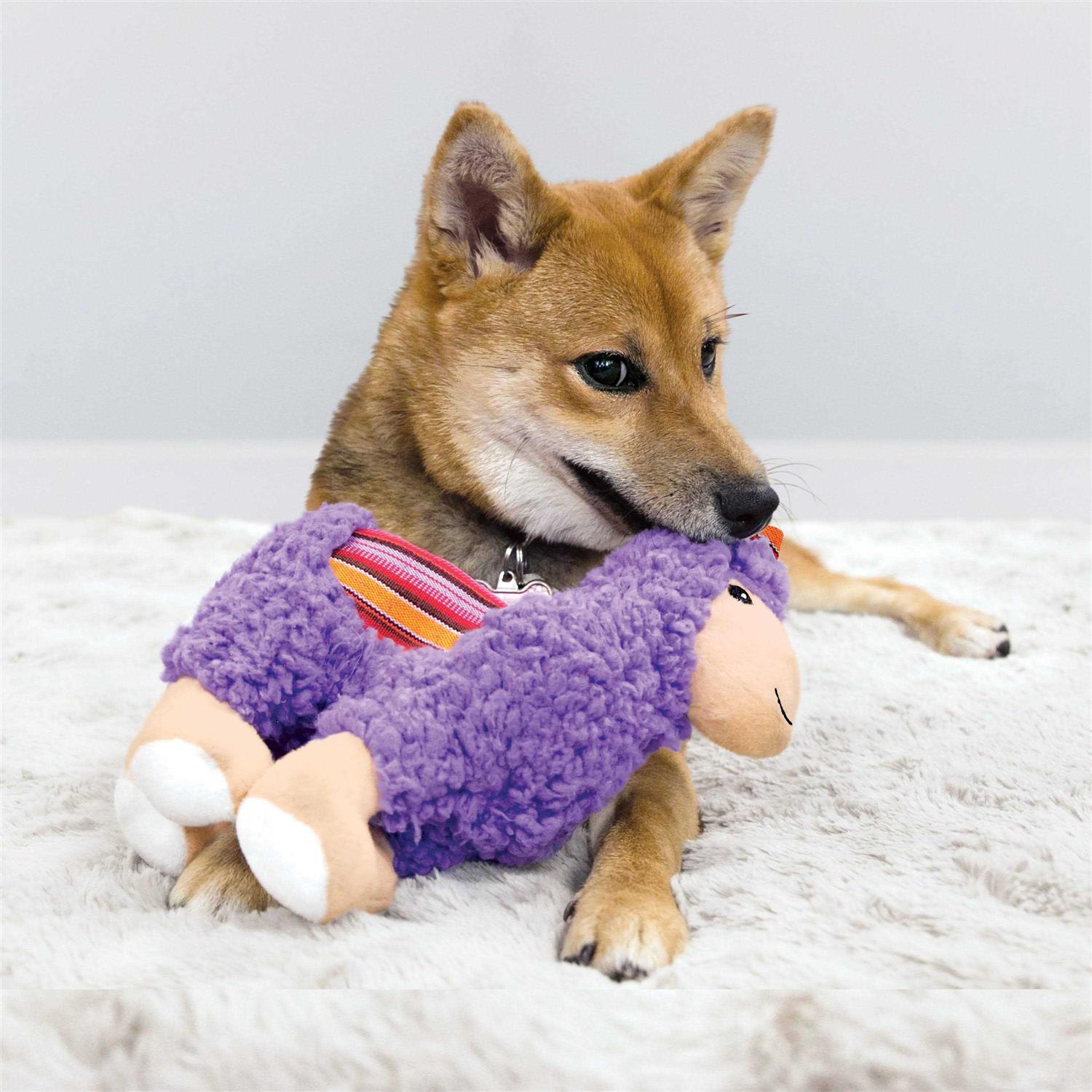 KONG Sherps Dog Toy Llama Medium - Image 3