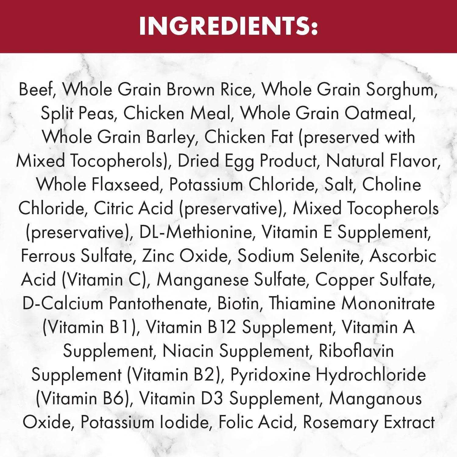 Nutro So Simple Beef Adult Dry Dog Food - Image 5