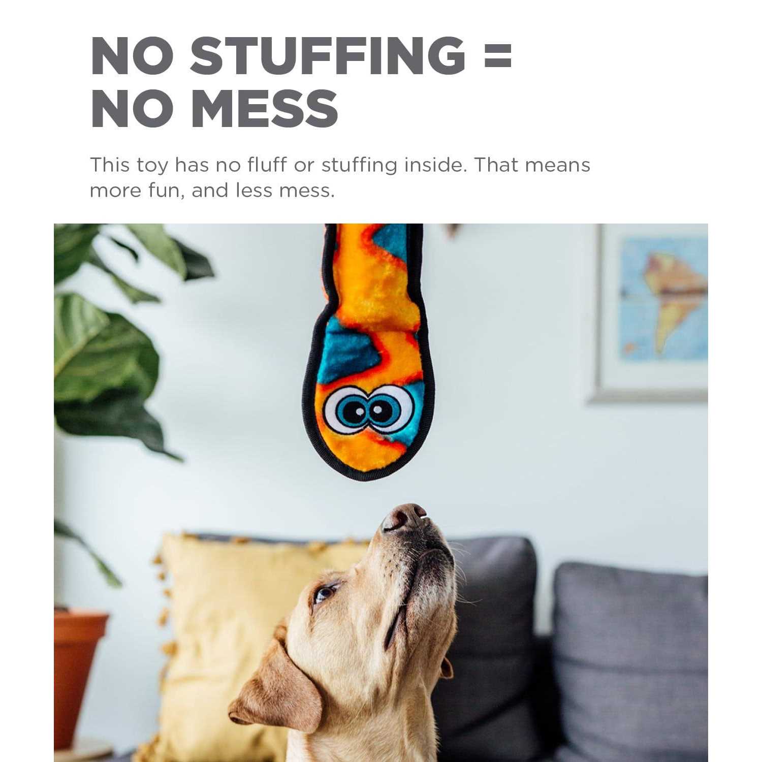 Outward Hound Invincibles Snake Dog Toy - Image 5