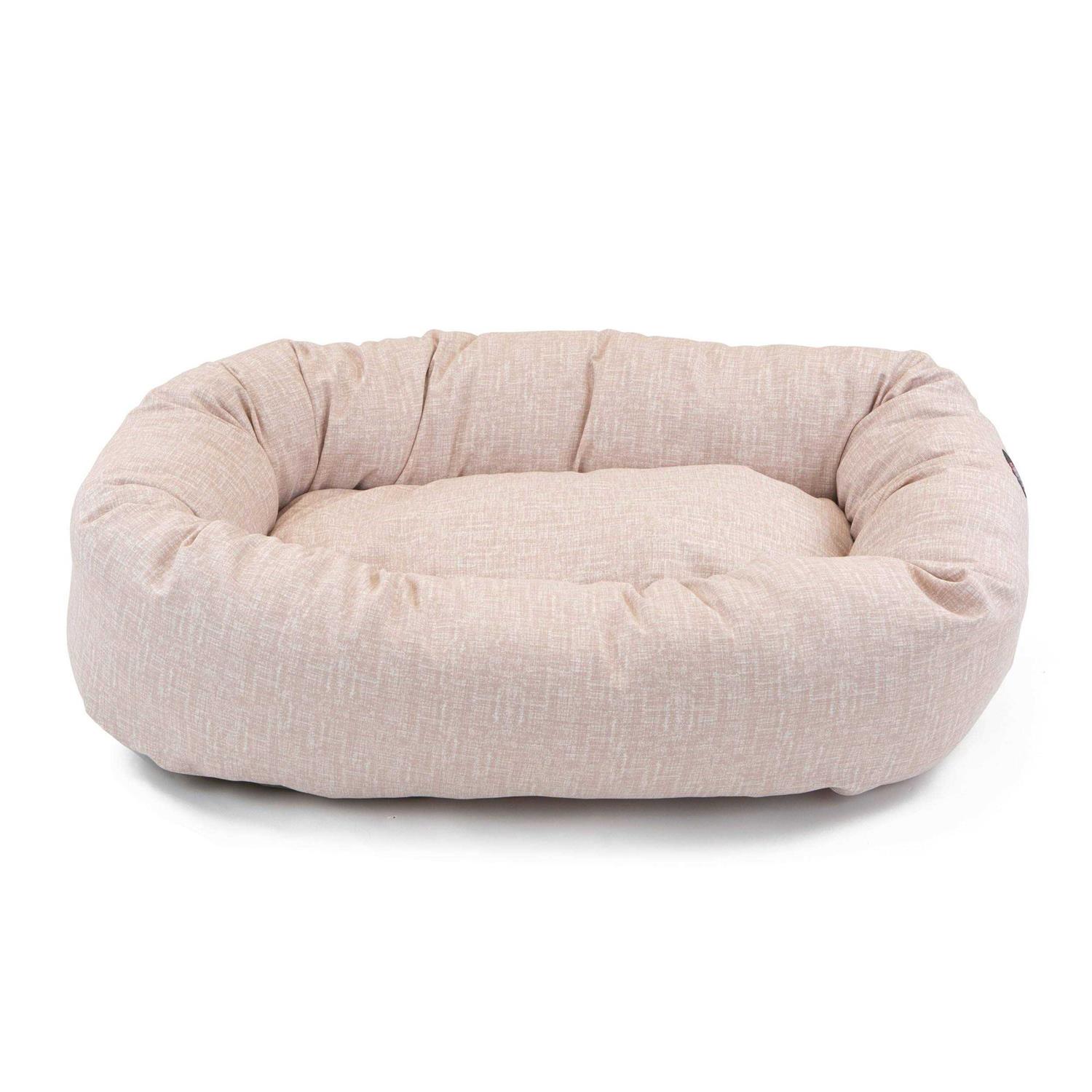 Majestic Pet Palette Heathered Sherpa Bagel Bolster Dog Bed - Image 5