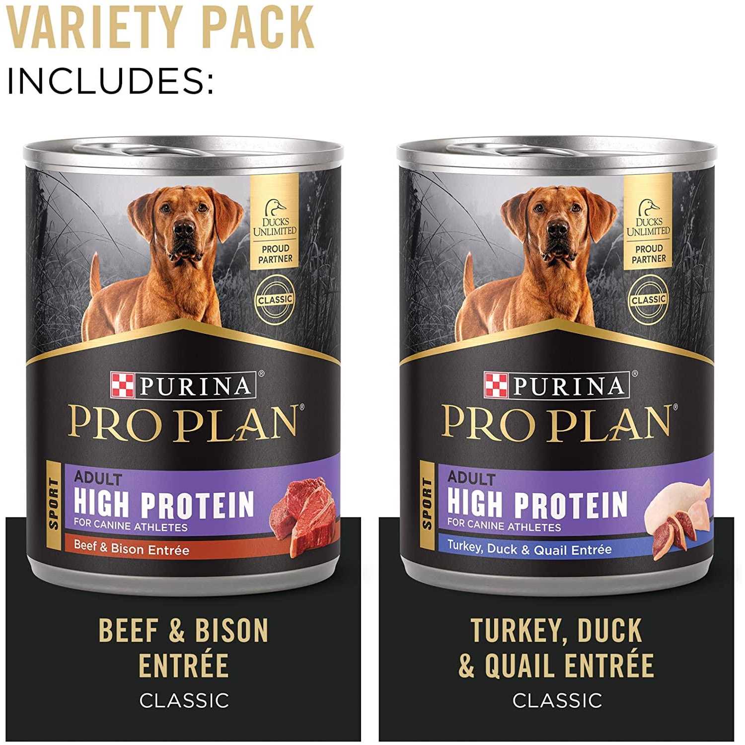 Purina Pro Plan Sport High Protein Variety Pack Wet Dog Food - Image 2