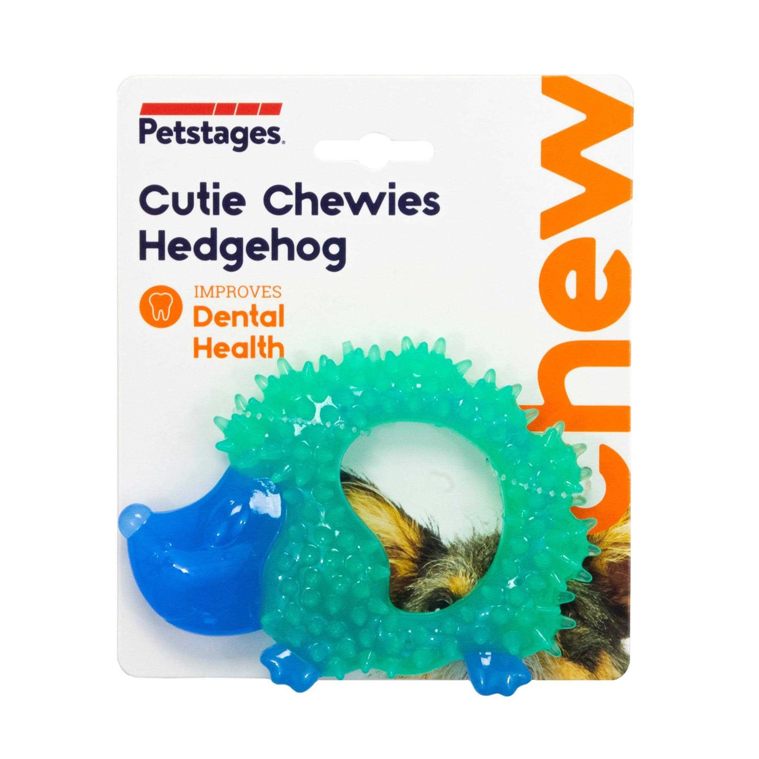 Petstages Cutie Chewie Hedgehog Dog Toy - Image 3