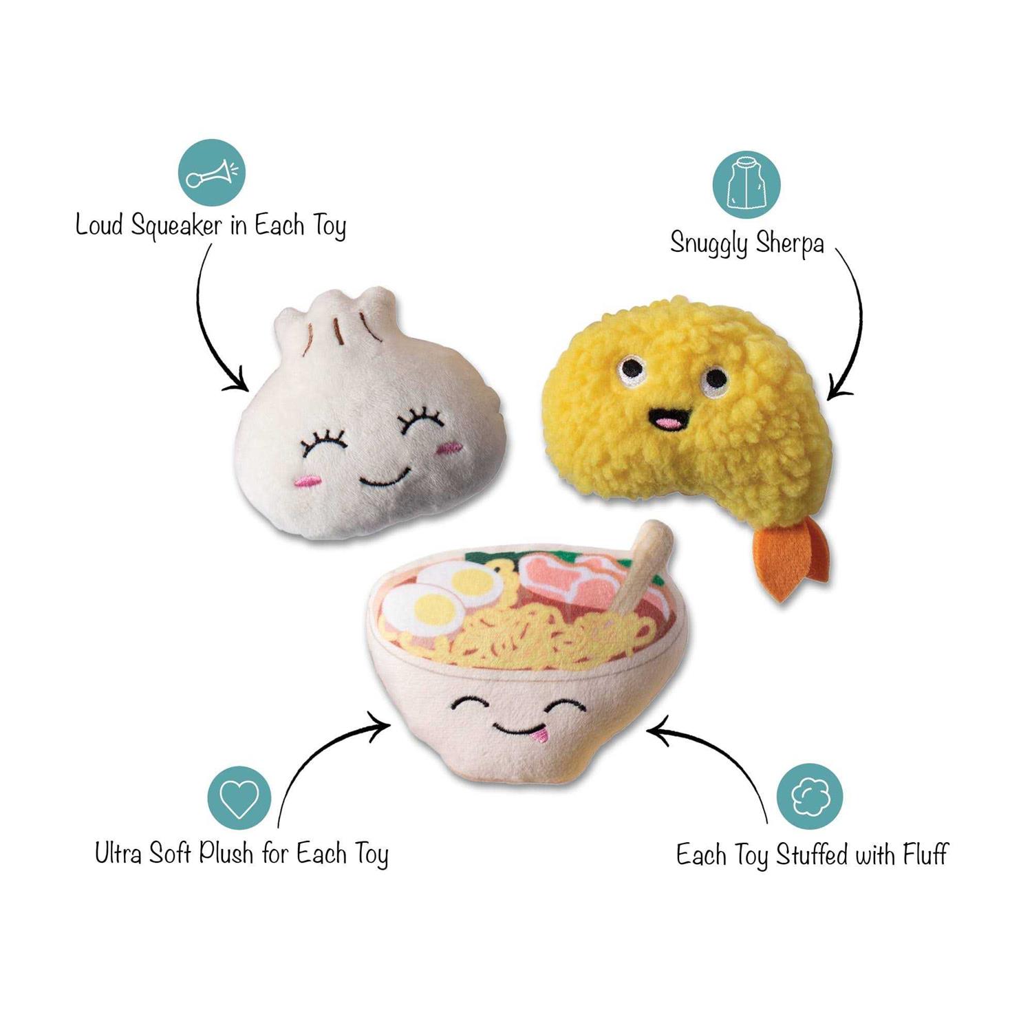 Fringe Studio Plush Dog Toy Set Soy Into You - Image 5