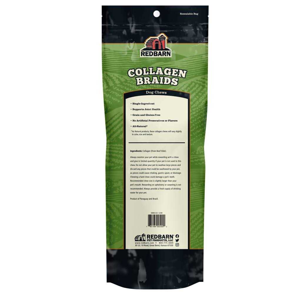 Redbarn Puffed Collagen Braid - Image 5