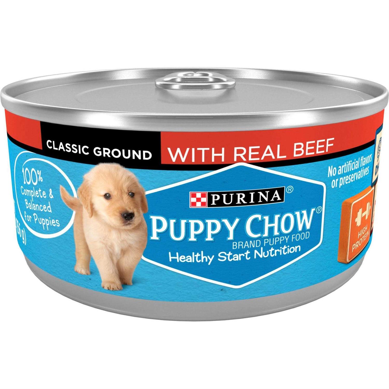 Puppy Chow Classic Ground Pate Wet Puppy Food