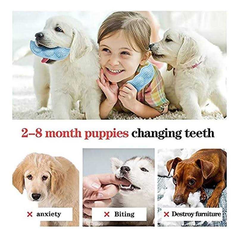 ADDPETS Puppy Toys Frozen 3 Pack for Teething Puppies,Puppy Chew Toys for Teething Relieve Teething Pain Itching - Image 3