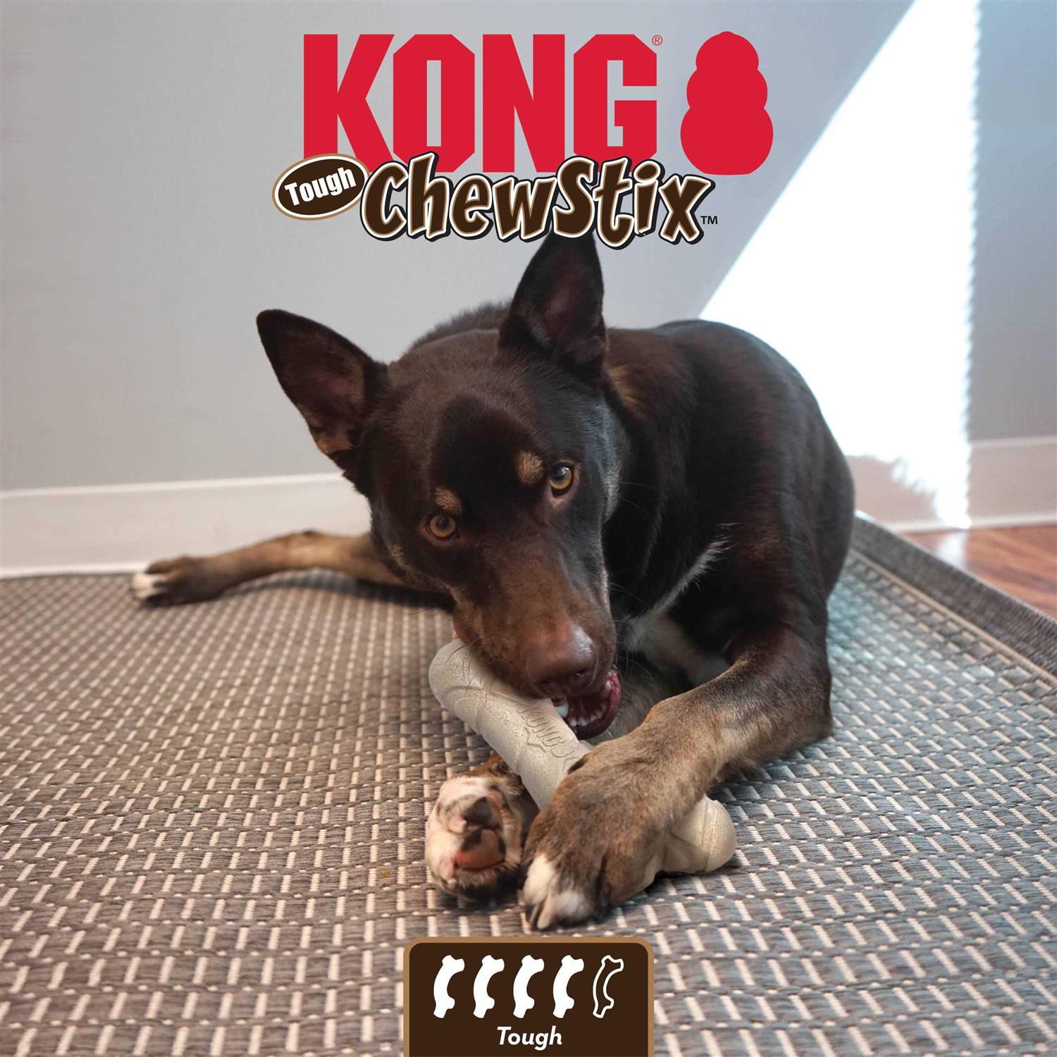 Kong ChewStix Tough Femur Dog Toy - Image 3