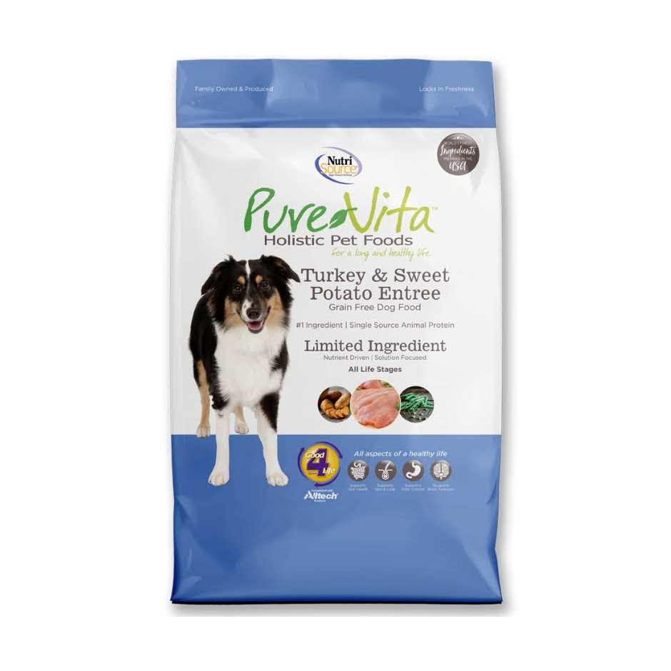 PureVita Grain Free Turkey & Sweet Potato Dog Food - Image 2