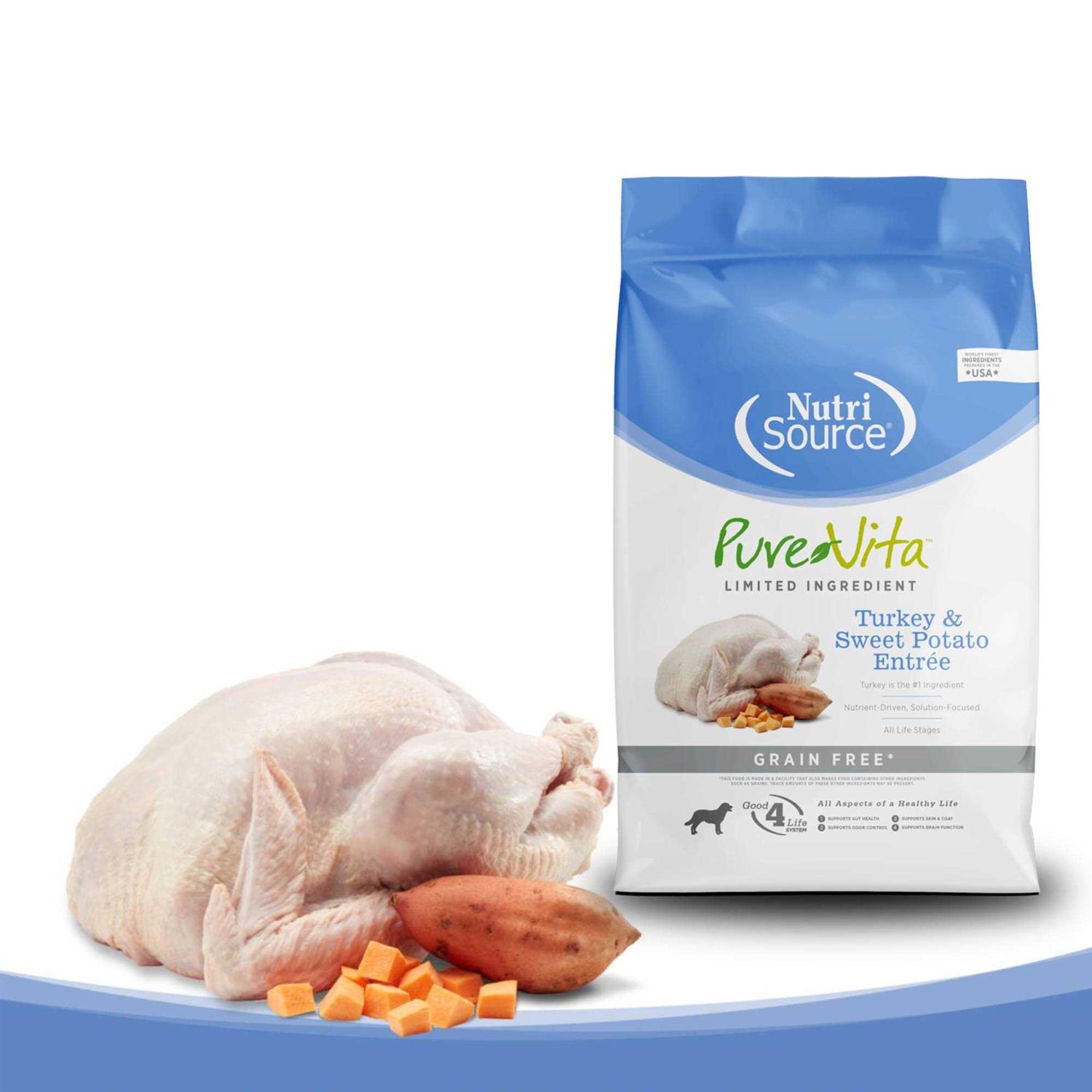 PureVita Grain Free Turkey & Sweet Potato Dog Food - Image 4