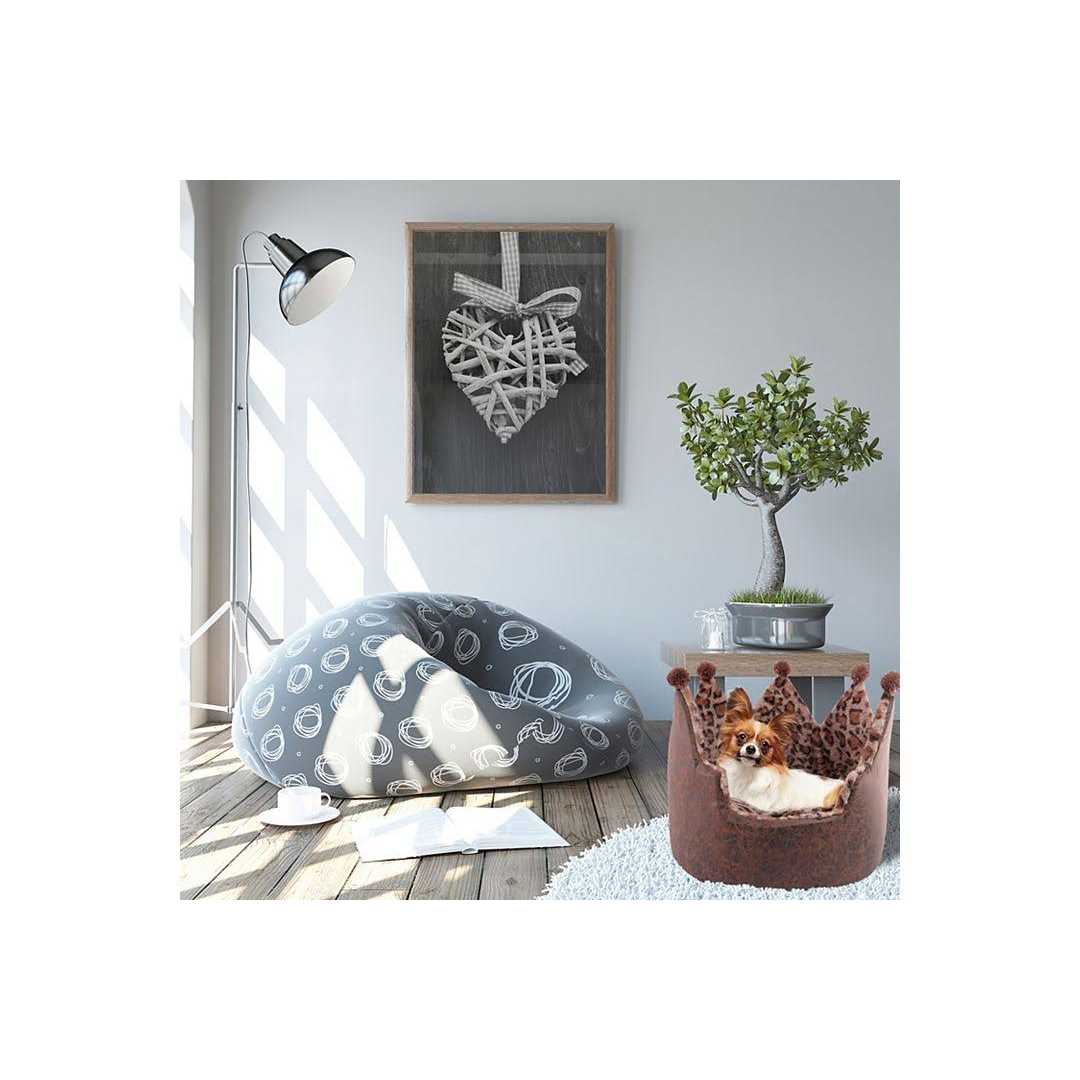 Precious Tails Leopard Crown Bed - Image 4