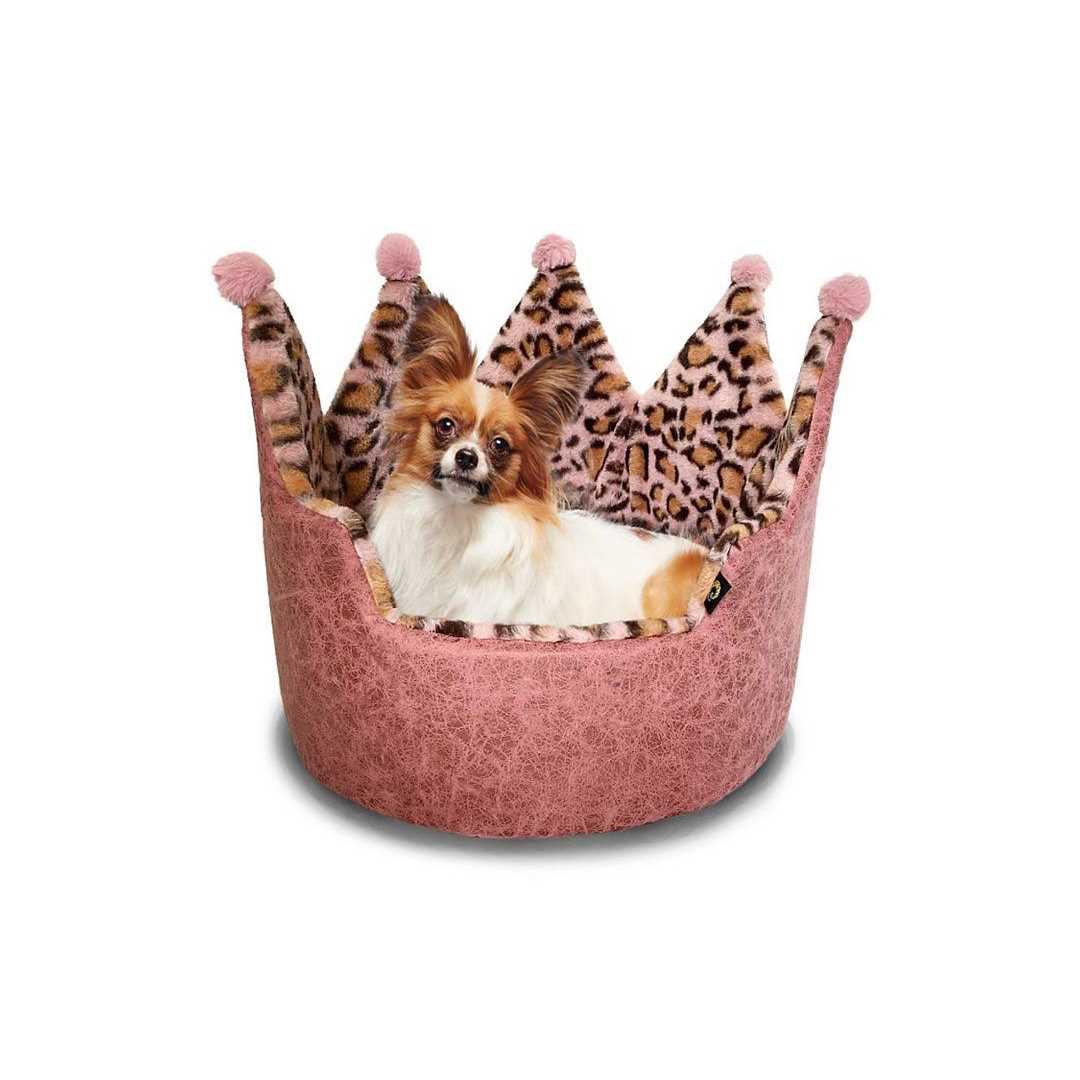 Precious Tails Leopard Crown Bed - Image 2