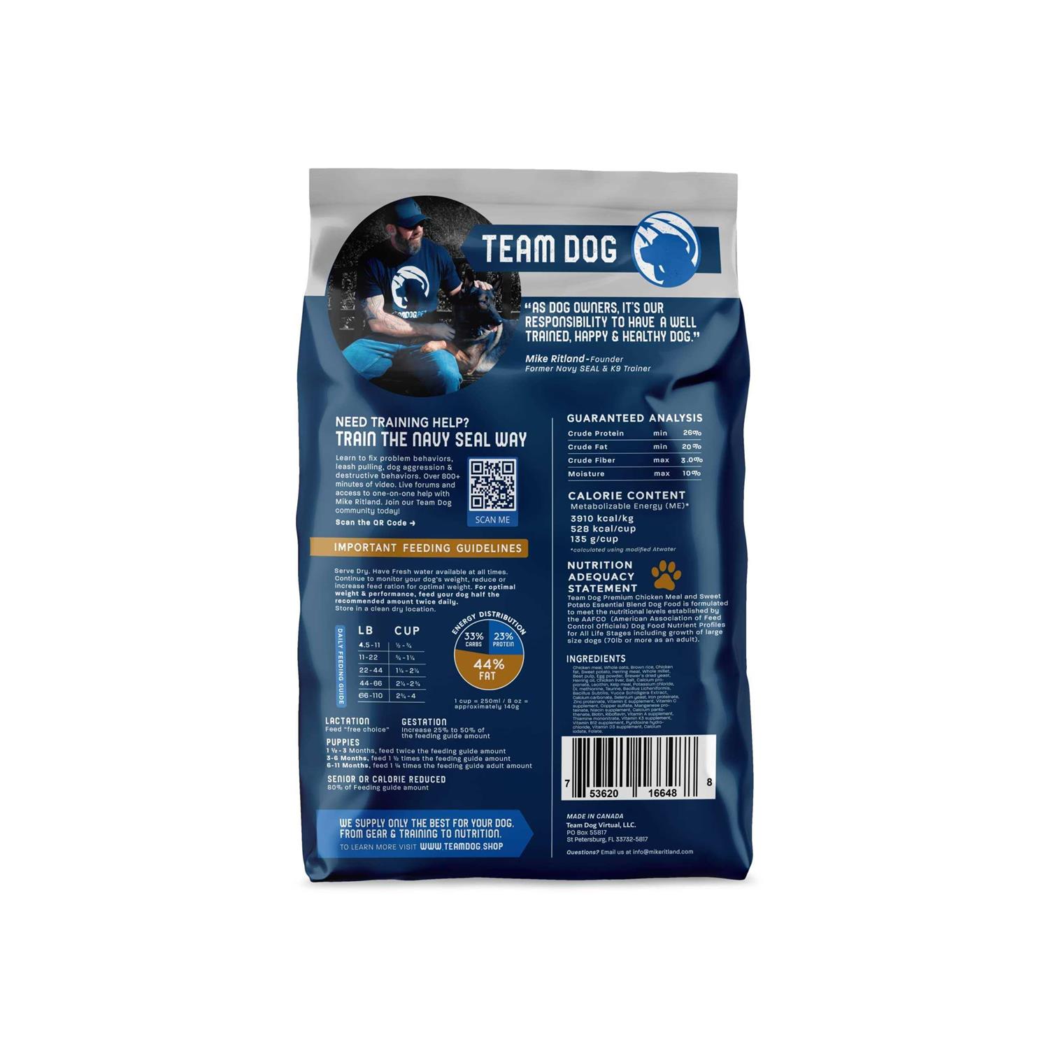 Team Dog Essential Blend Premium Dog Food - Image 3