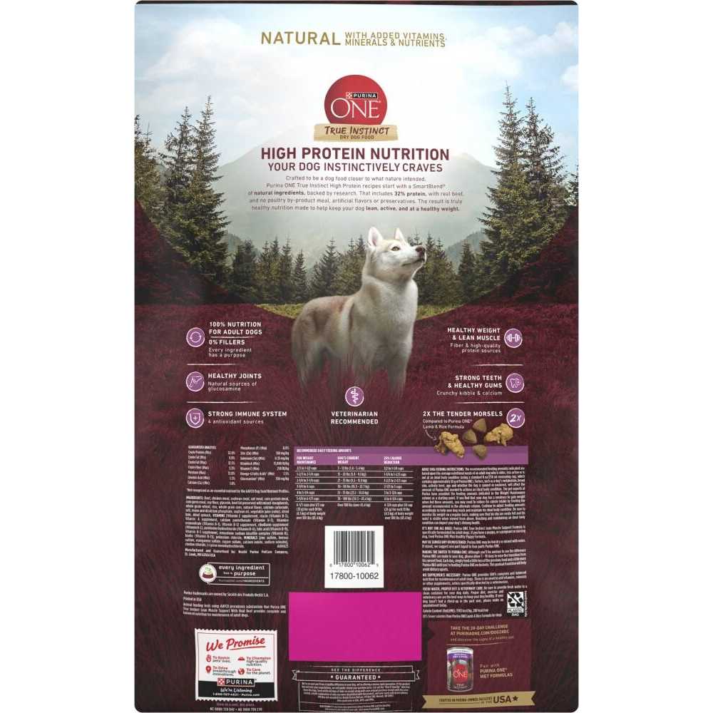 Purina ONE Dog Food Adult Lean Muscle Support - Image 3